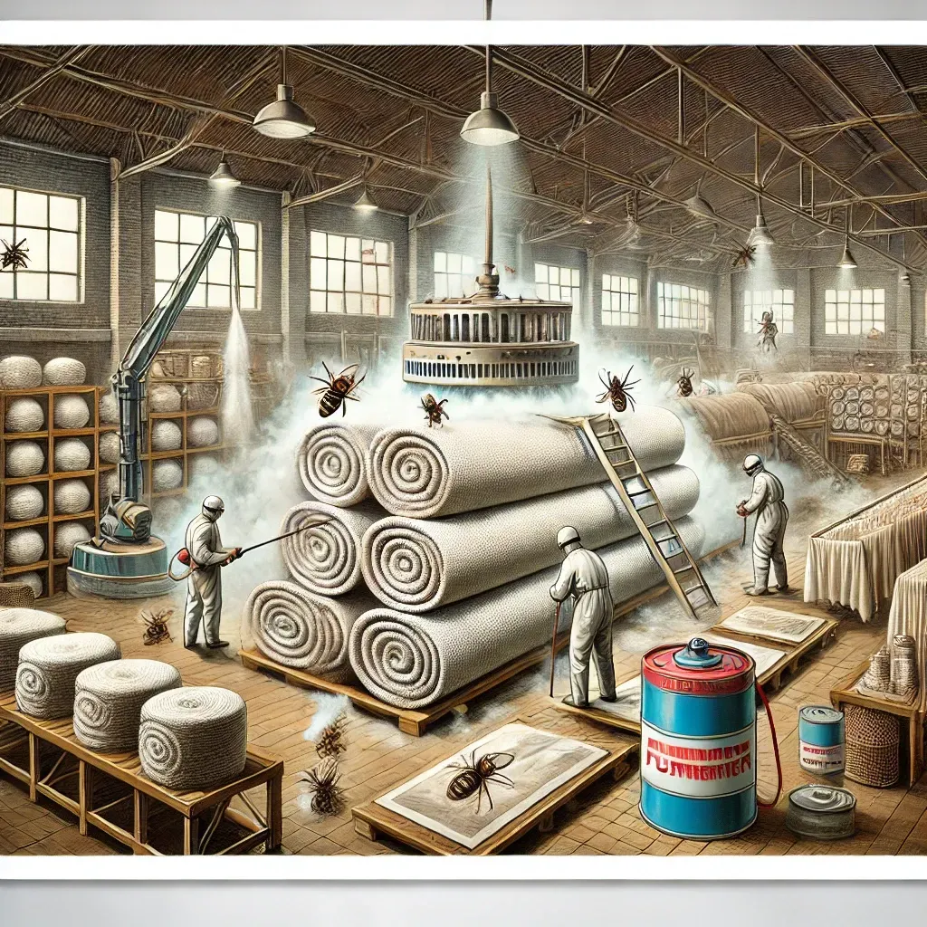Fumigación en la Industria Textil: Preservación y Control de Plagas