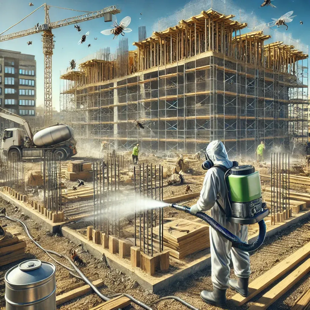 Fumigación en sitios de construcción: Prevención de plagas desde el inicio