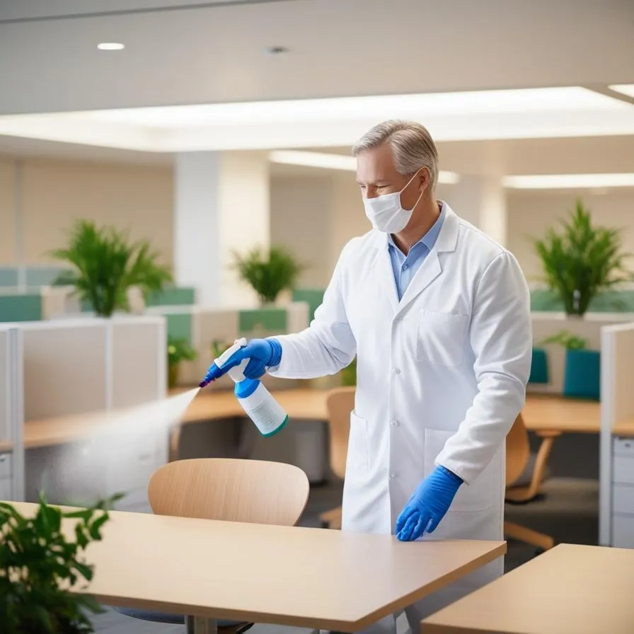 "Protege la salud de tus empleados: fumigación efectiva en el lugar de trabajo."