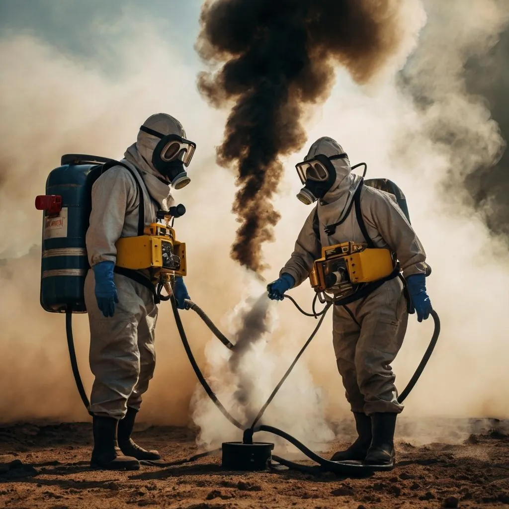 Fumigación para el Control de Plagas en Espacios Verdes de Melchor Ocampo, CP 66059.