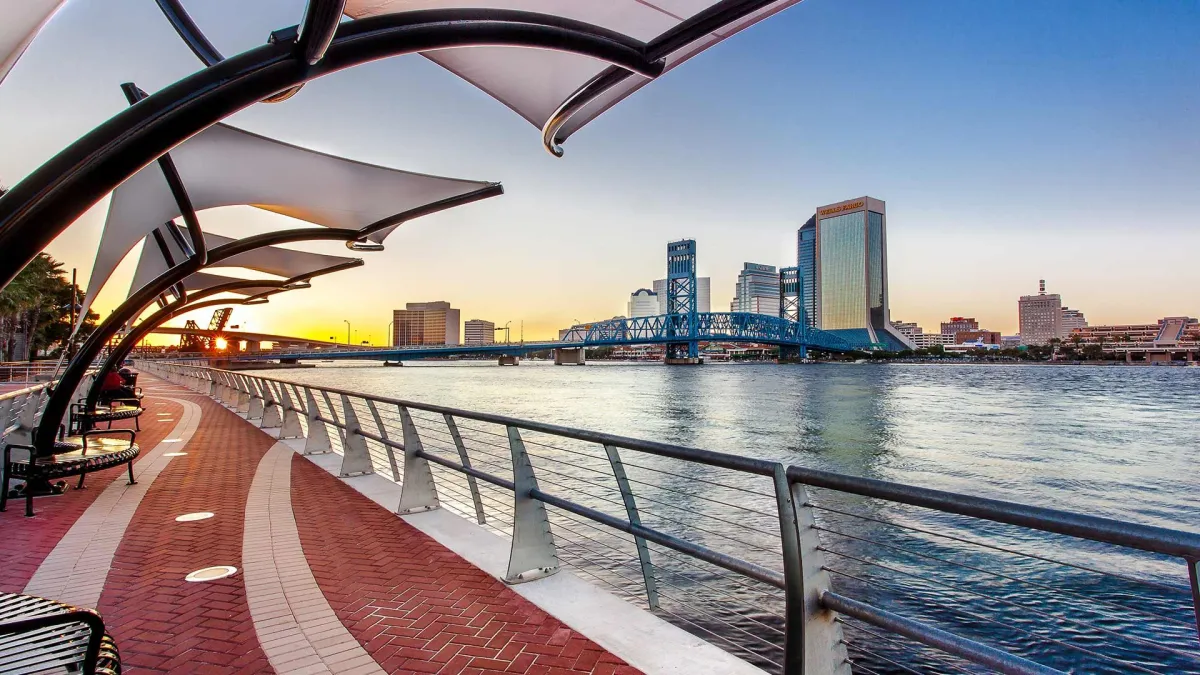Stroll & Soak Up The Vibes at Downtown Jacksonville Riverwalk