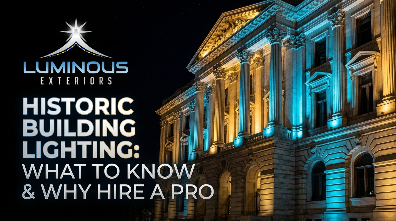 Historic Building Lighting: What to Know & Why Hire a Pro