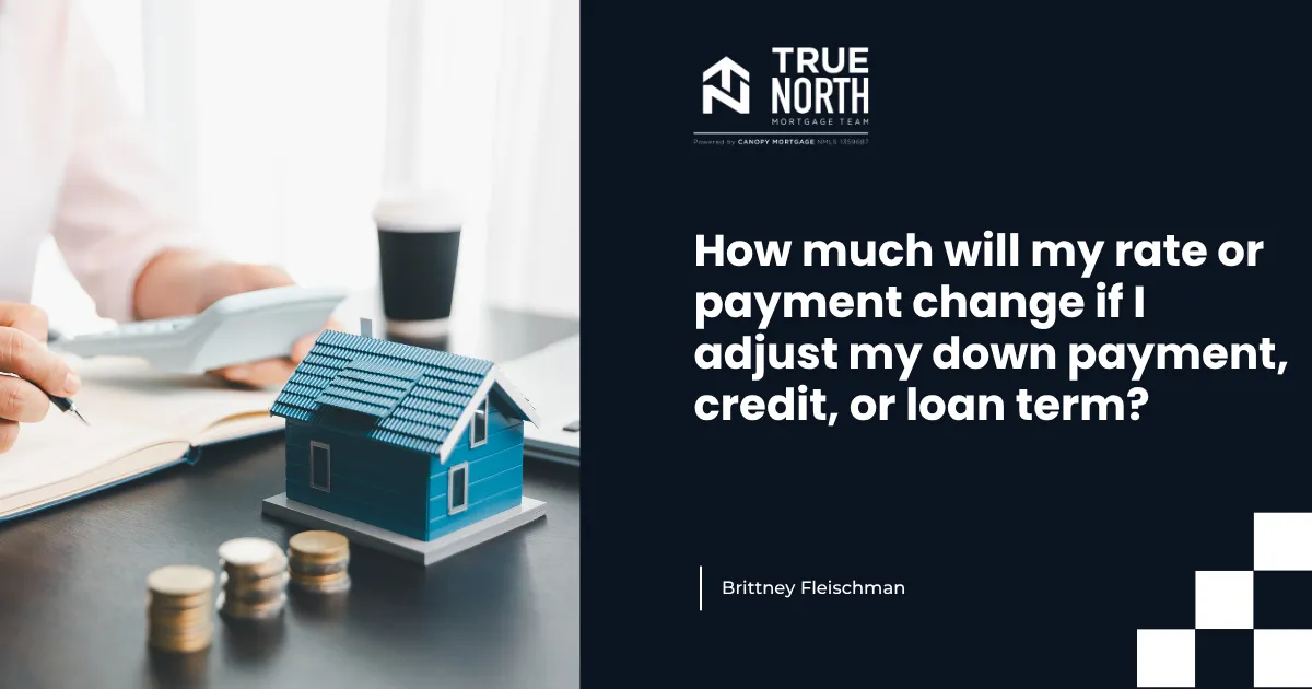 How Small Mortgage Changes Can Make a Big Difference in Your Rate and Payment