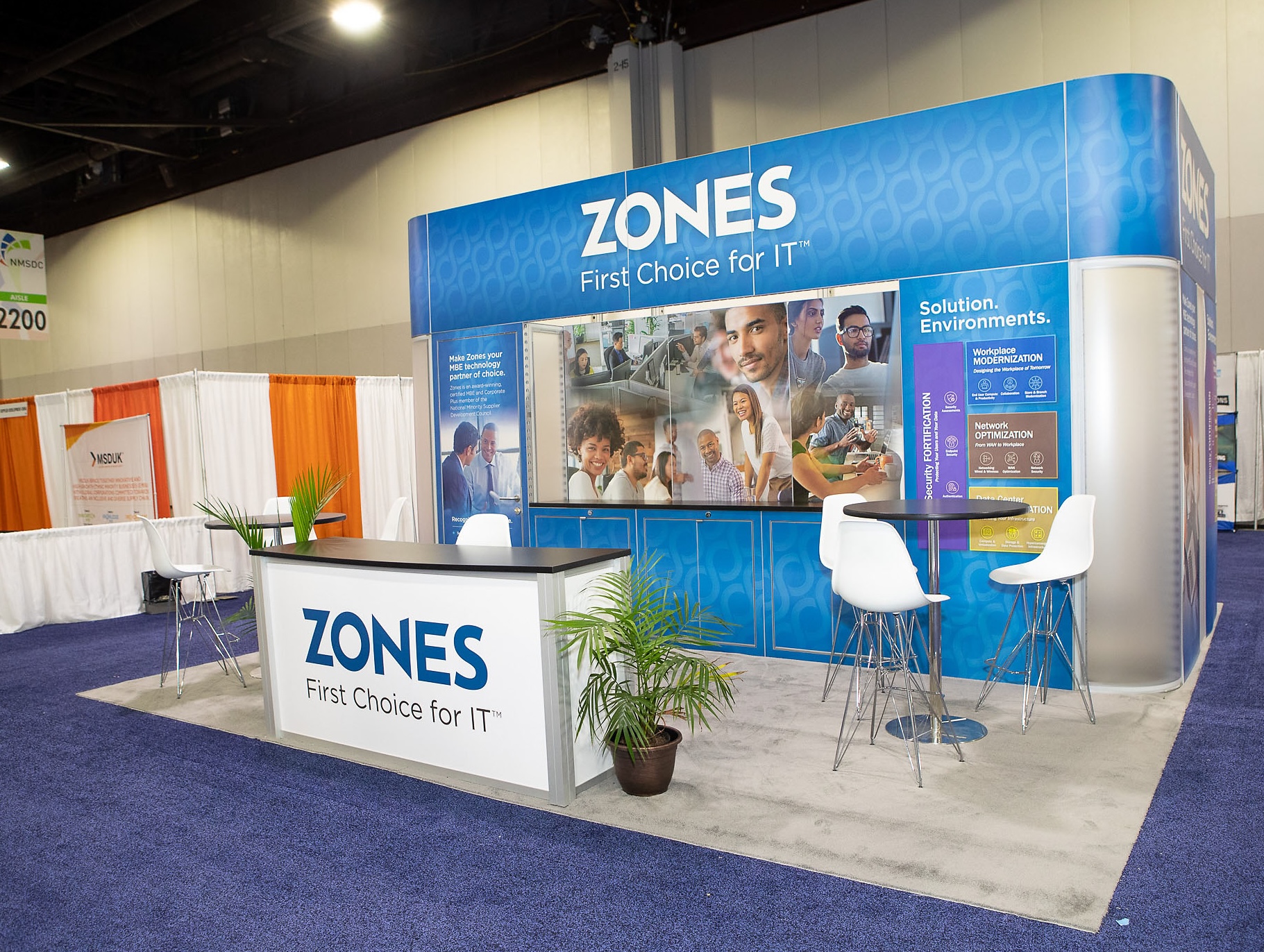 ZONES Exhibit Booth