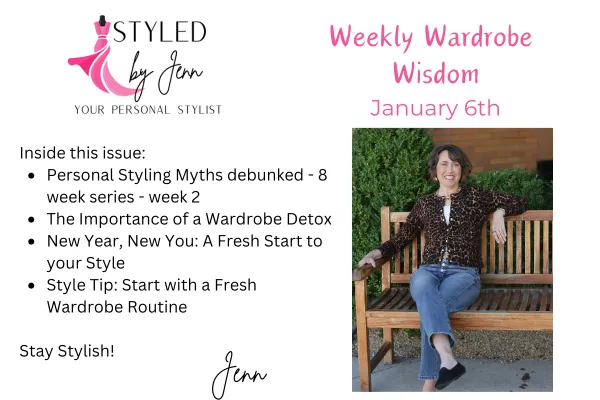 Weekly Wardrobe Wisdom
