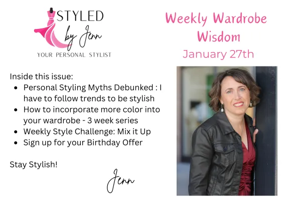 Weekly Wardrobe Wisdom