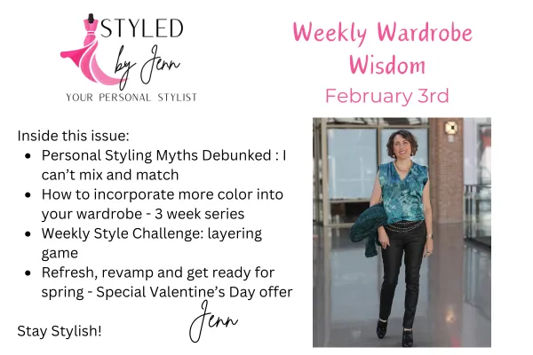 Weekly Wardrobe Wisdom