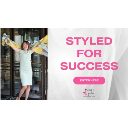 Styled by Jenn blog post announcing the Styled for Success course launch — self-paced style program for women to build confidence, simplify their wardrobe, and create effortless outfits.