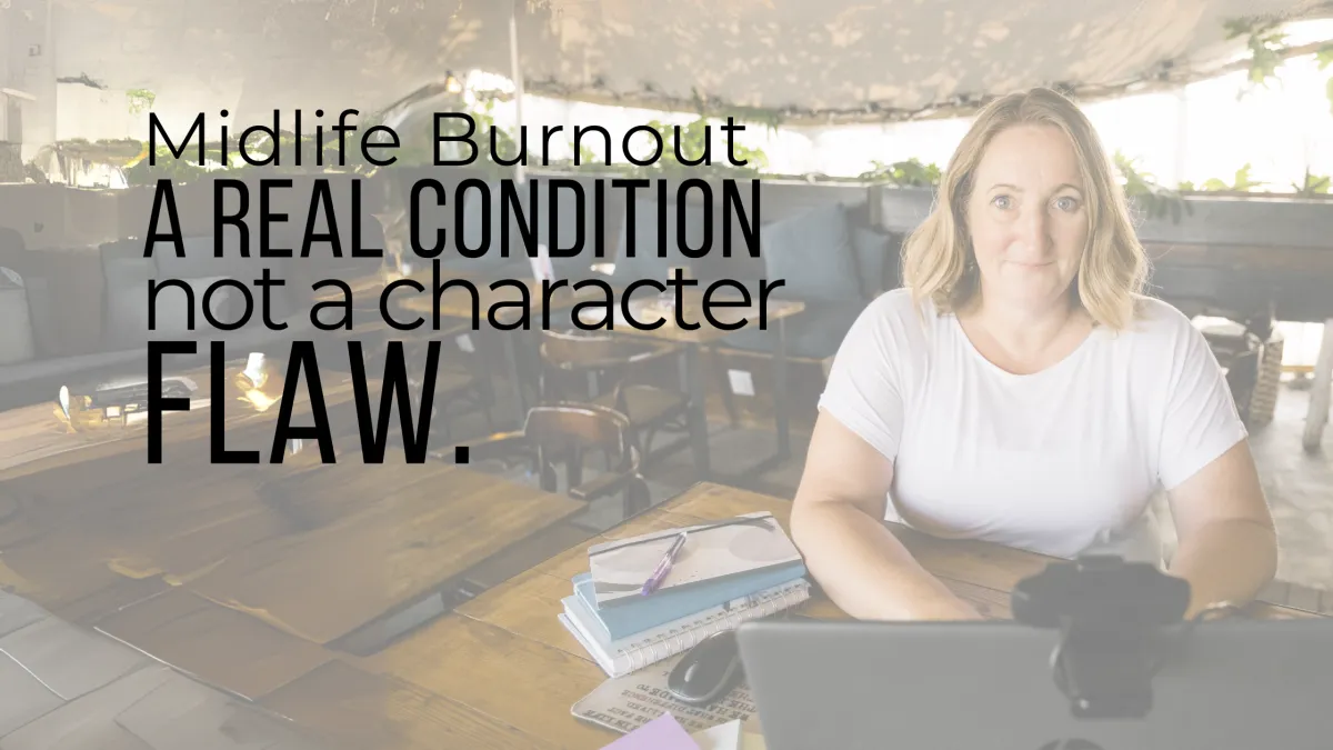 Midlife Burnout? A Real Condition, Not a Character Flaw