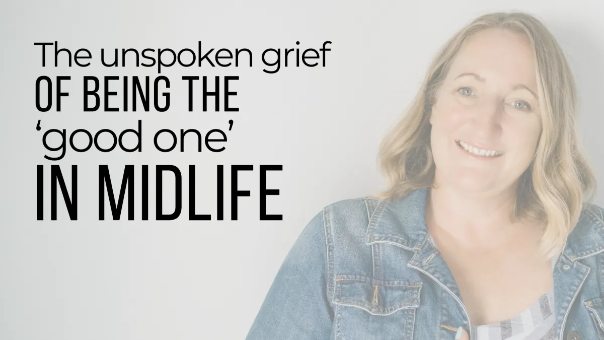 Woman reflecting alone, symbolising invisibility in midlife relationships