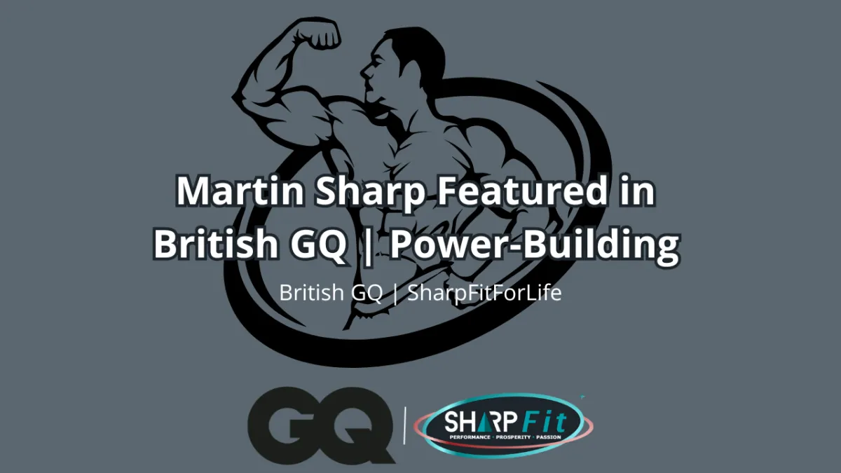 Martin Sharp Featured in British GQ | Power-Building 
