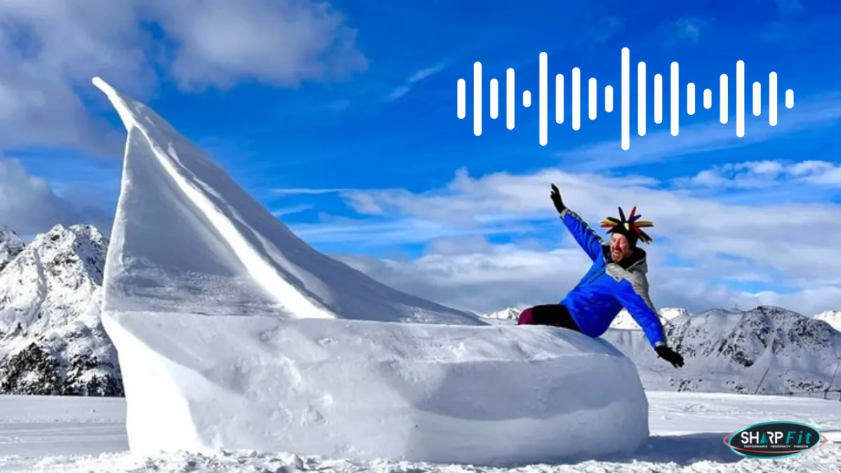 Featured in BBC Sounds talking about "Forget building a snowman - how about a snow sailing boat!"