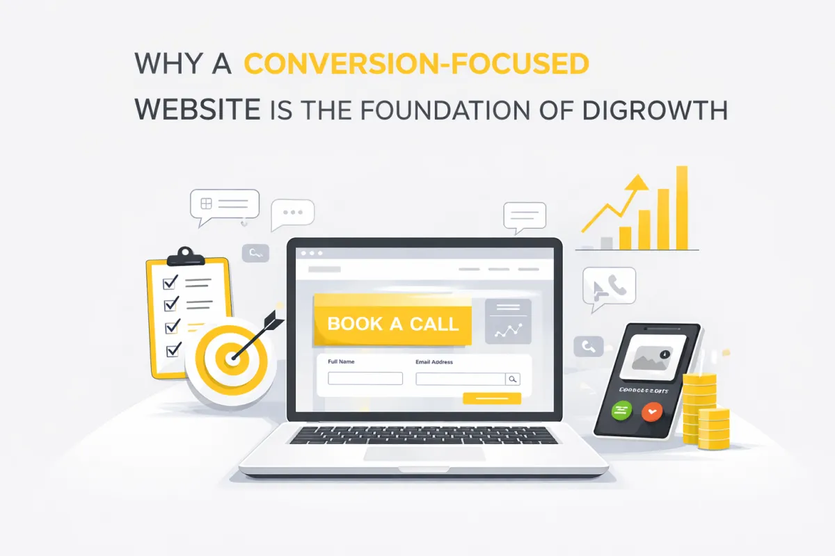Why a Conversion-Focused Website Is the Foundation of Digital Growth