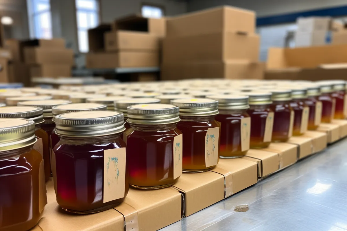 honey manufacturing plant