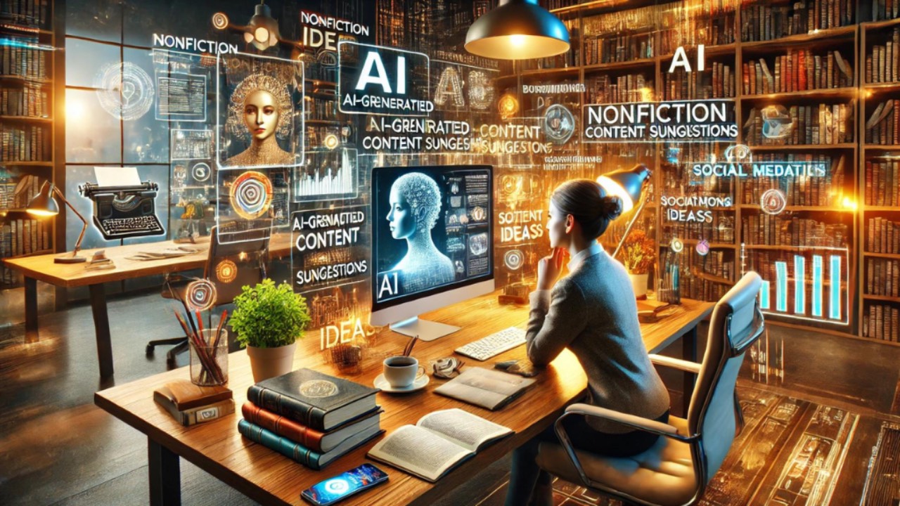 Innovative Content Ideas: AI Tools Every Nonfiction Author Should Try