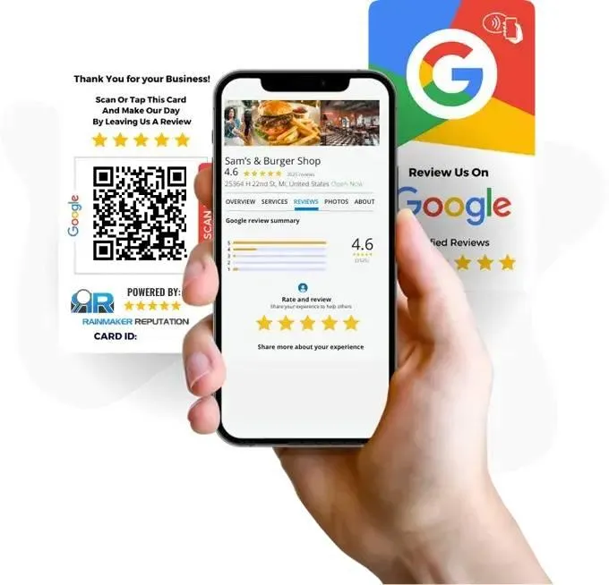 Get more Google Reviews with these new cards that make it so easy