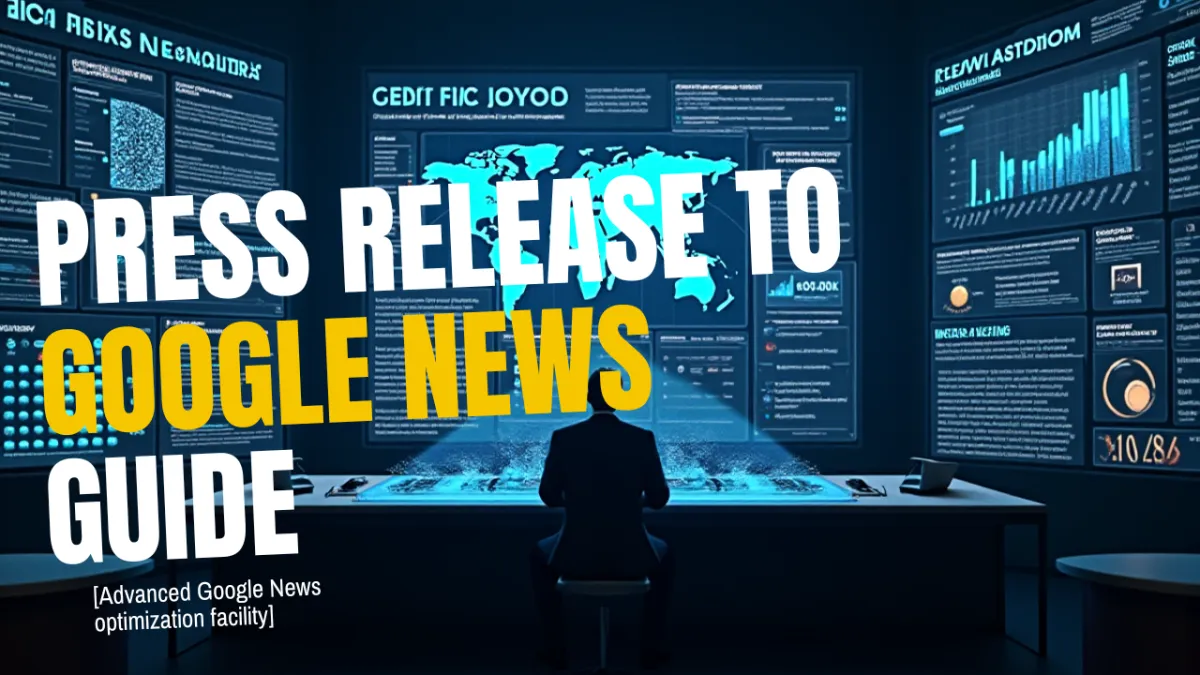 Advanced Google News optimization facility featuring algorithmic criteria analysis and authority validation systems