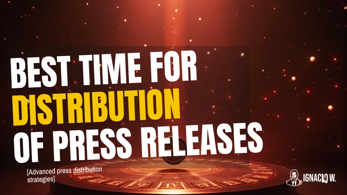 Best Time to Distribute Press Releases (Data-Backed Guide)