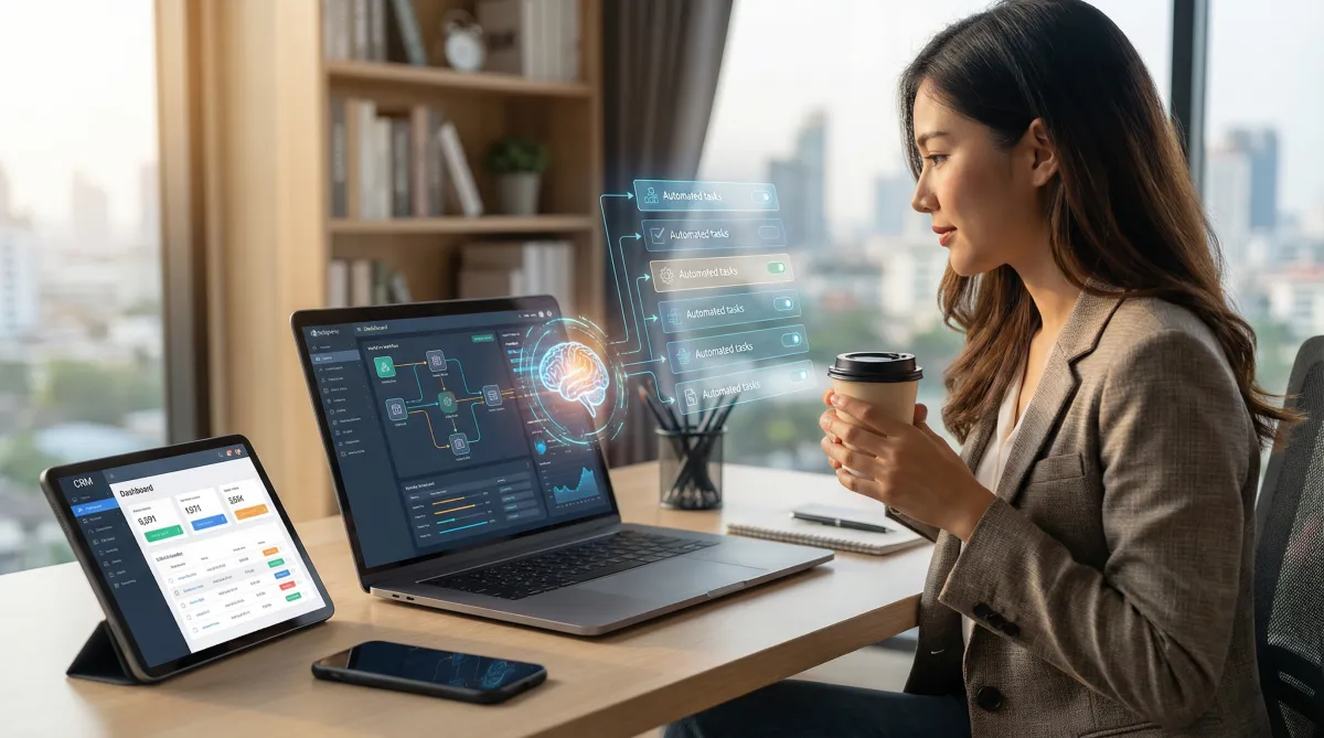 AI-Powered CRM and Workflow Automation for Solopreneurs and Small Businesses