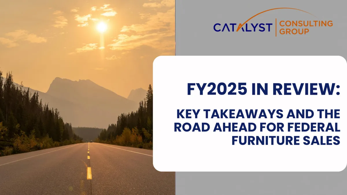 FY2025 in Review: Key Takeaways and the Road Ahead for Federal Furniture Sales
