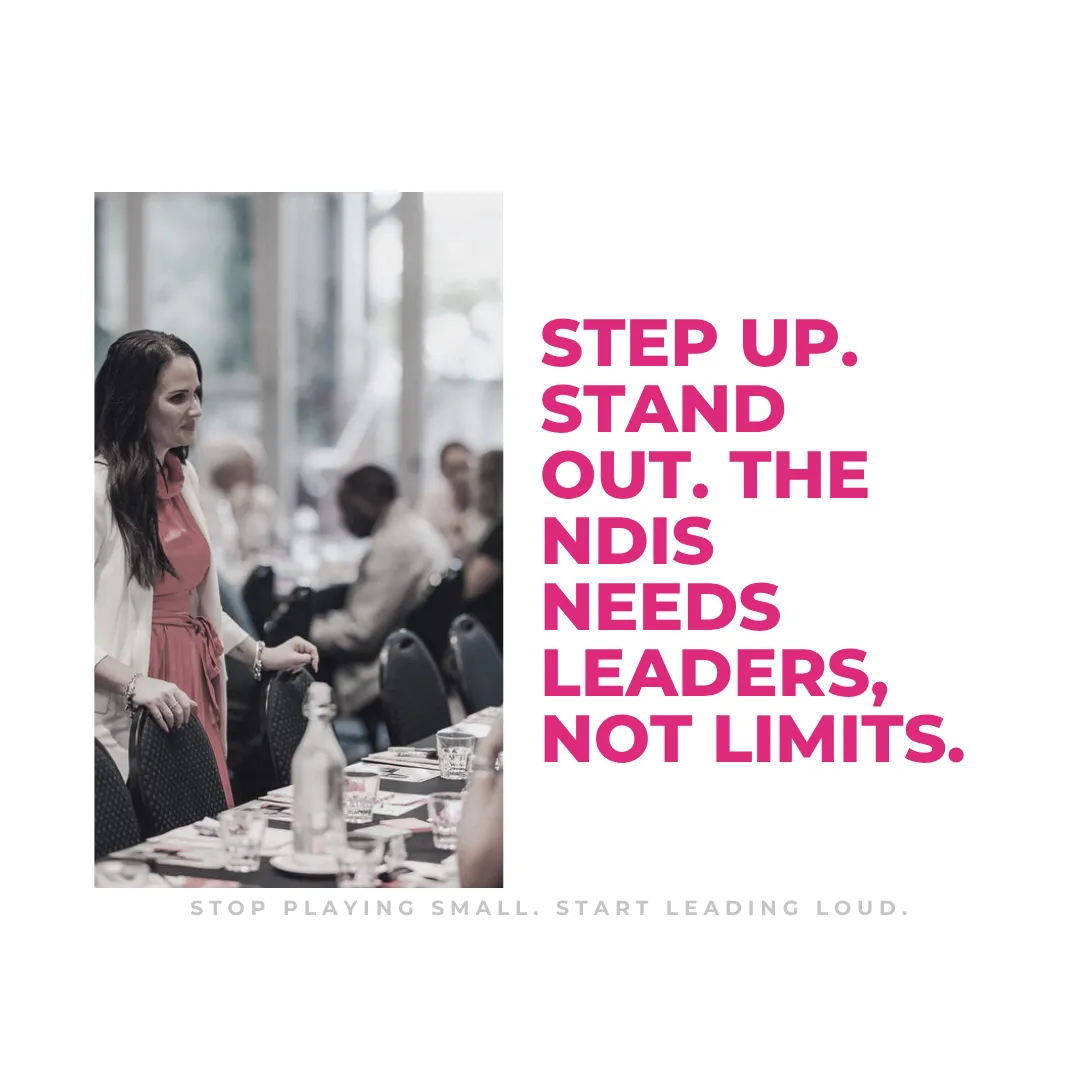 Vanessa Norman shares why boutique NDIS businesses have the power to lead with trust, impact and presence — even without a big team or budget.