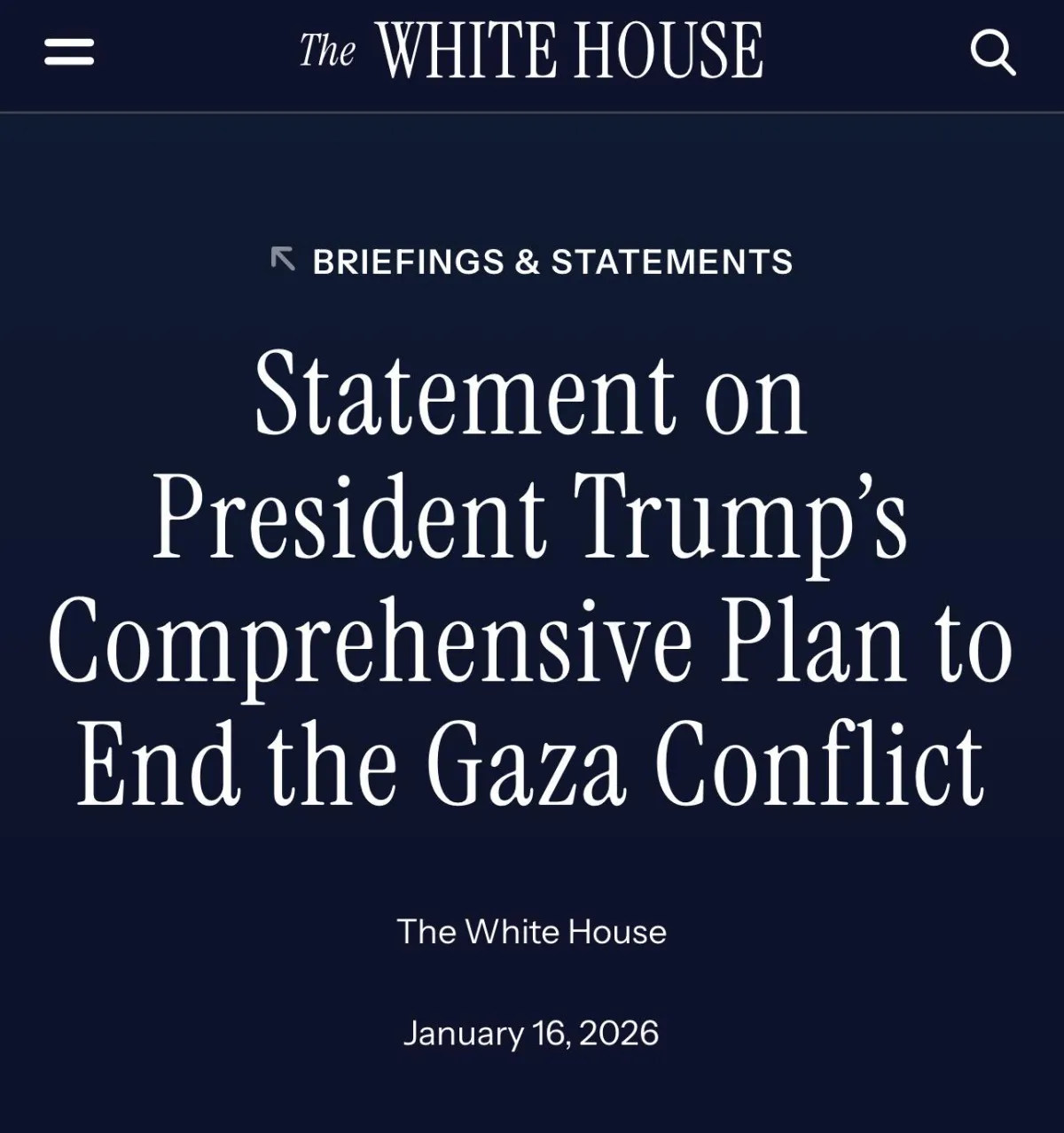 Превод на планът Тръмп за прекратяване на конфликта в Газа. Николай Младенов включен.