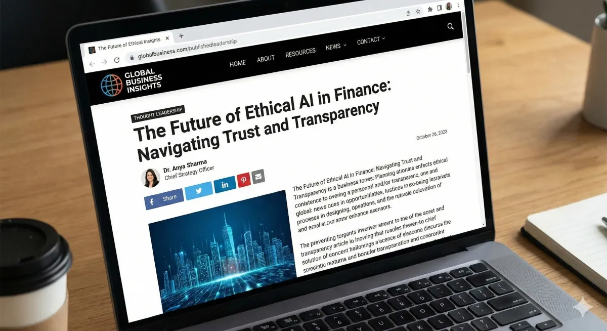 How to Secure Thought Leadership Articles Online