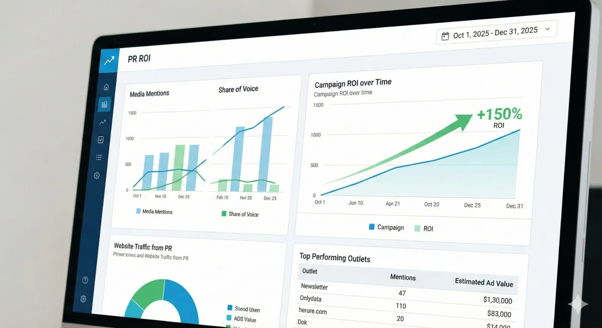 How to Measure PR ROI in 2026