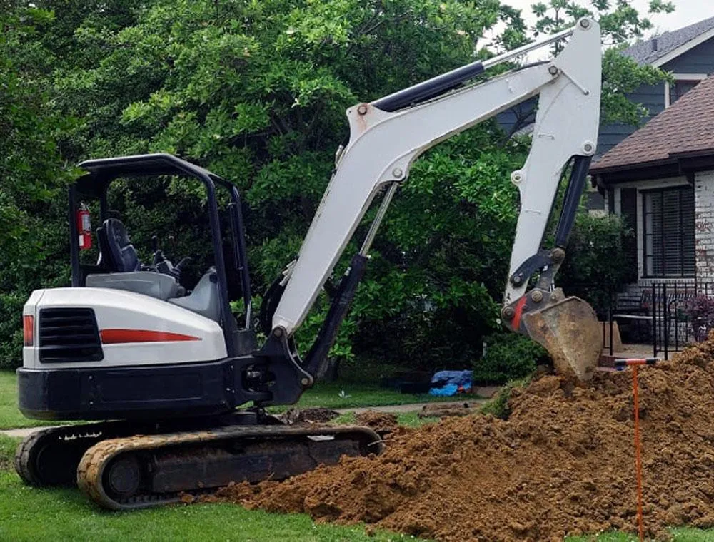 residential excavation near pike county, AL 