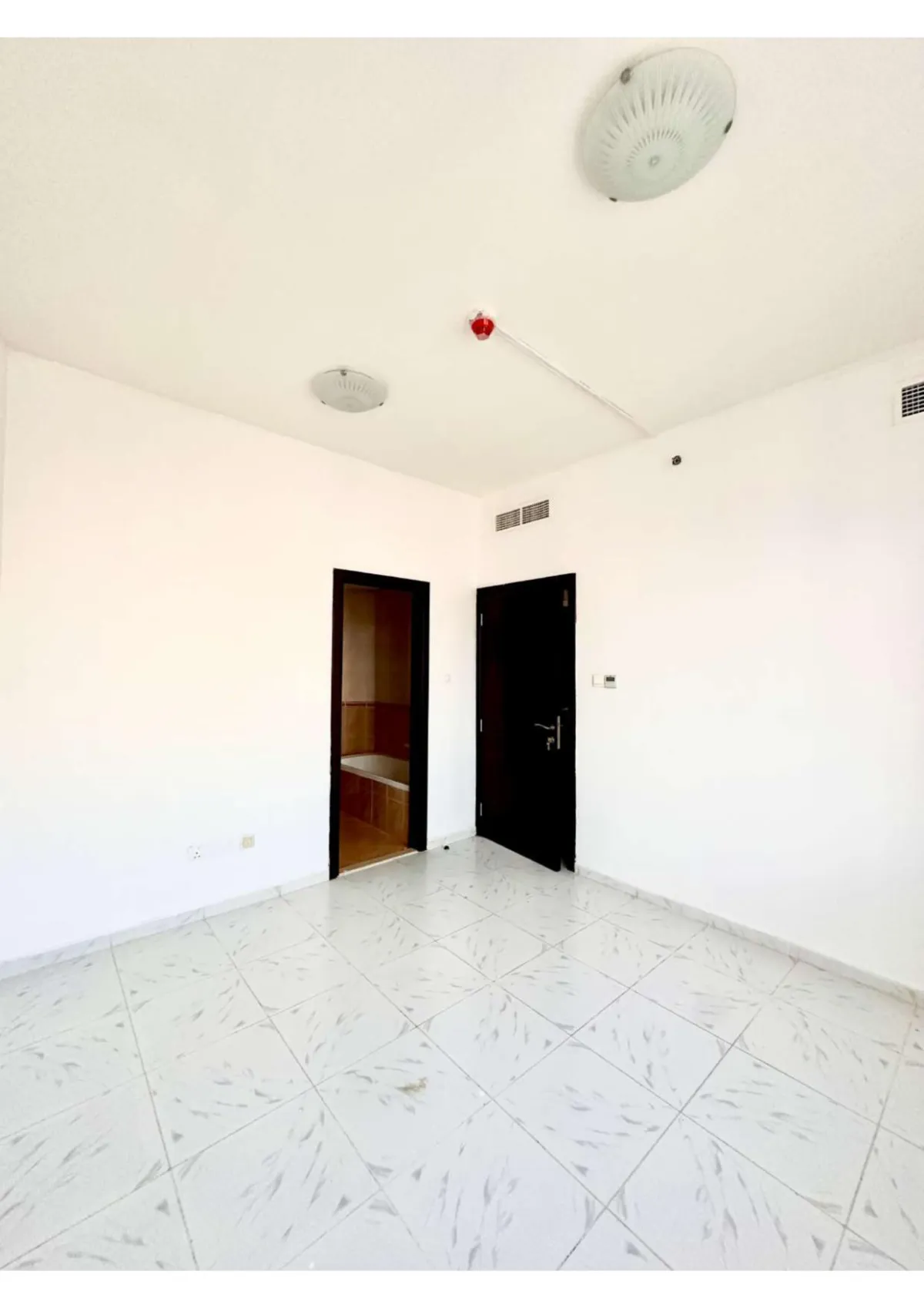 The bedroom in the 1 bedroom apt in khawla tower