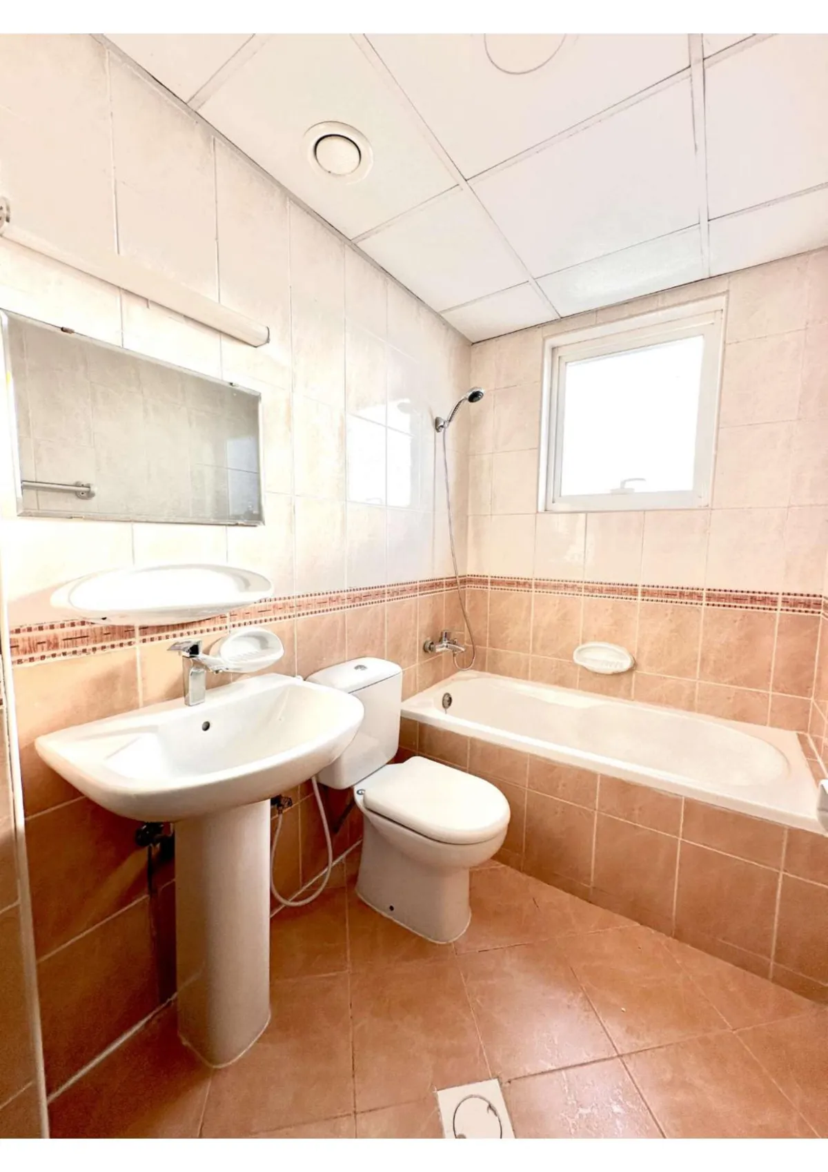 One of the bathrooms in 2 bedroom apt in Khawla Tower