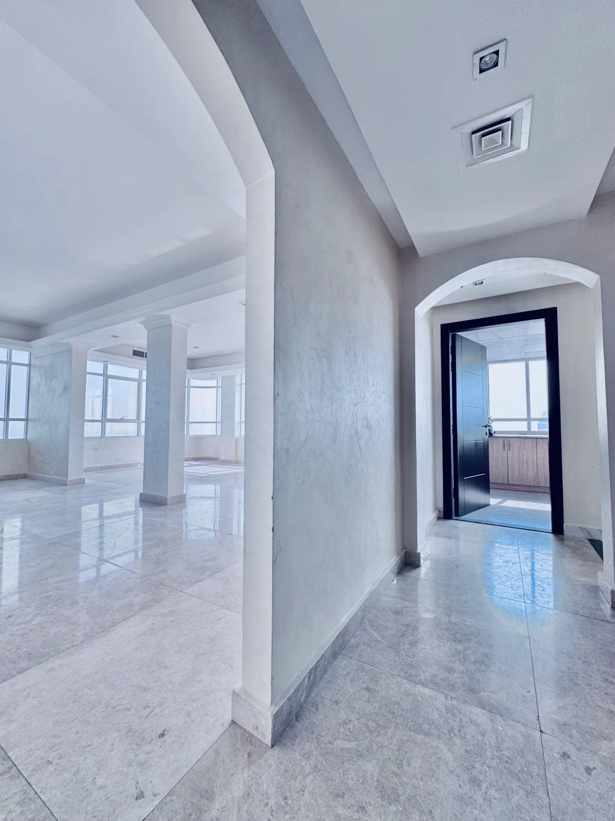 The corridor in the penthouse in khawla tower