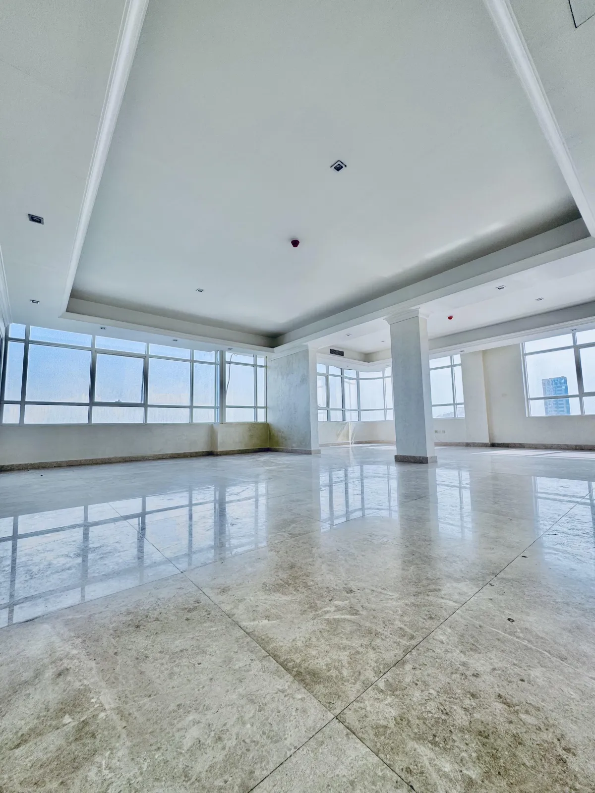 Another angle of the hall in the penthouse in khawla tower