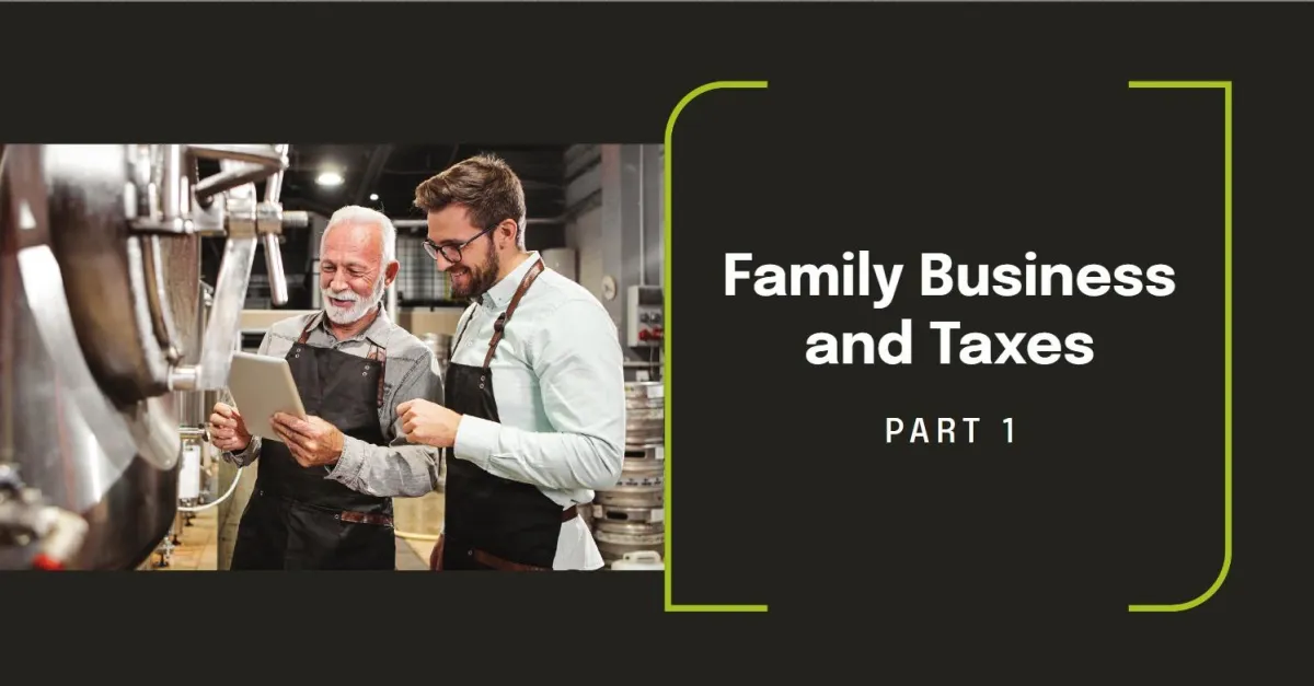 Family Business And Taxes