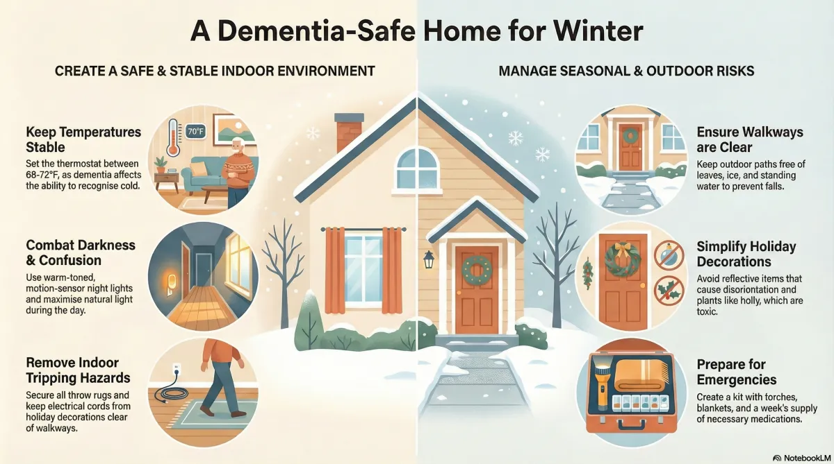 Is Your Greenville Home Dementia-Safe This Winter? Key Tips for Families for connection to care