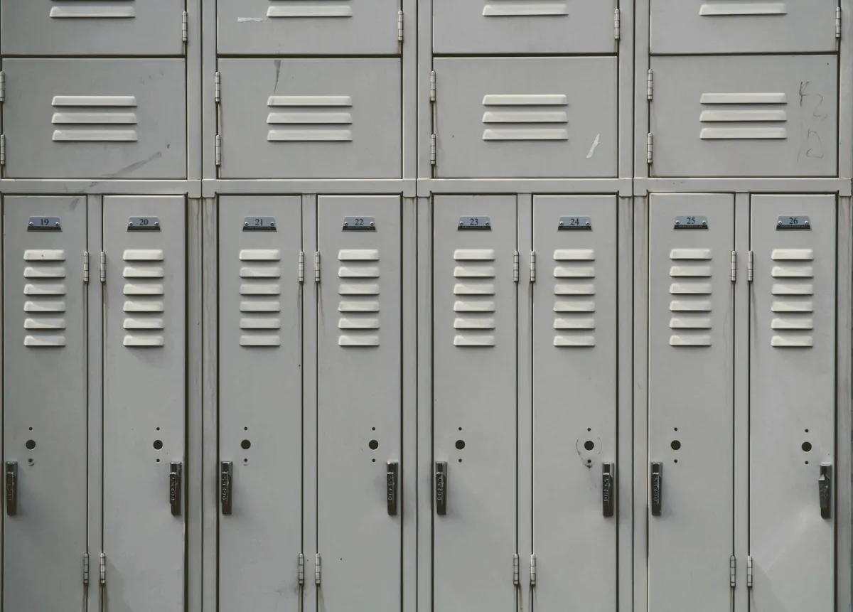 school lockers