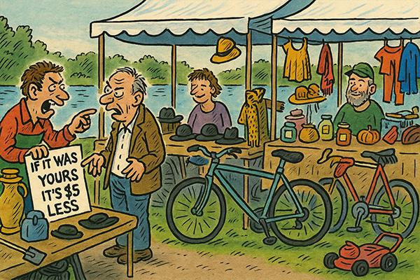 New Pop-Up Market Offers Locals the Chance to Buy Back Their Own Belongings
