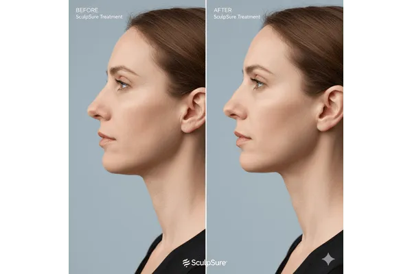 How Sculp-Sure Slims the Chin: Before and After Transformation Guide