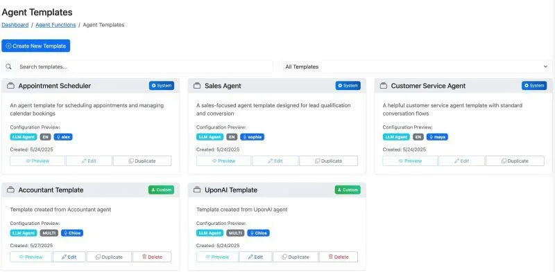 Today we speed up agent rollouts for partners with our new template feature.