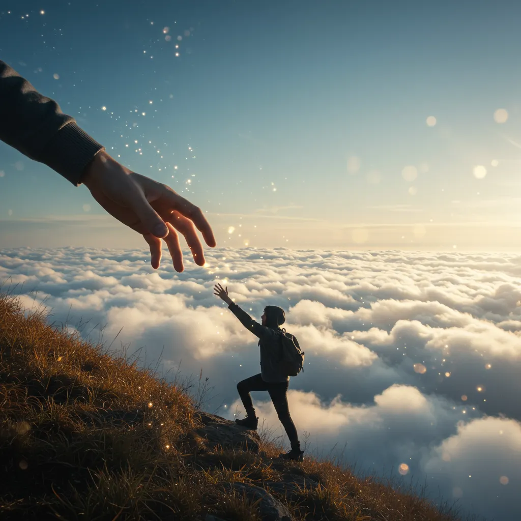 Ever get the feeling a helping hand is working behind the scenes for you?