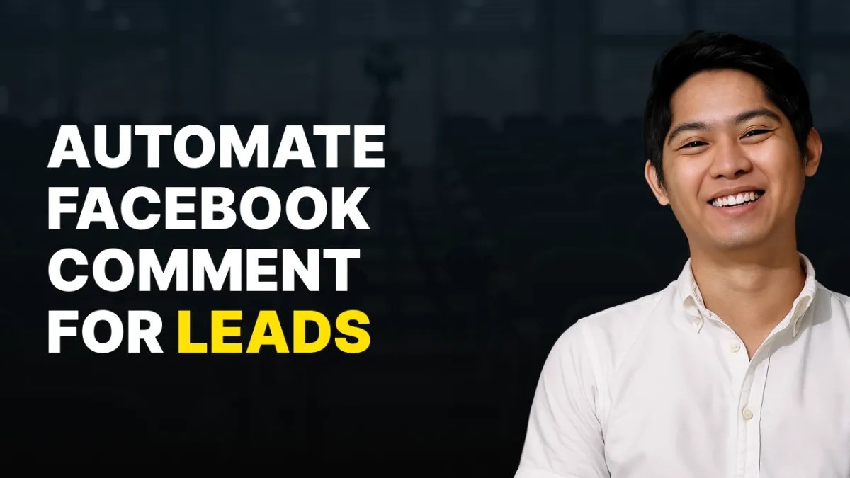 How to Automate Facebook Comment Replies to Capture Leads