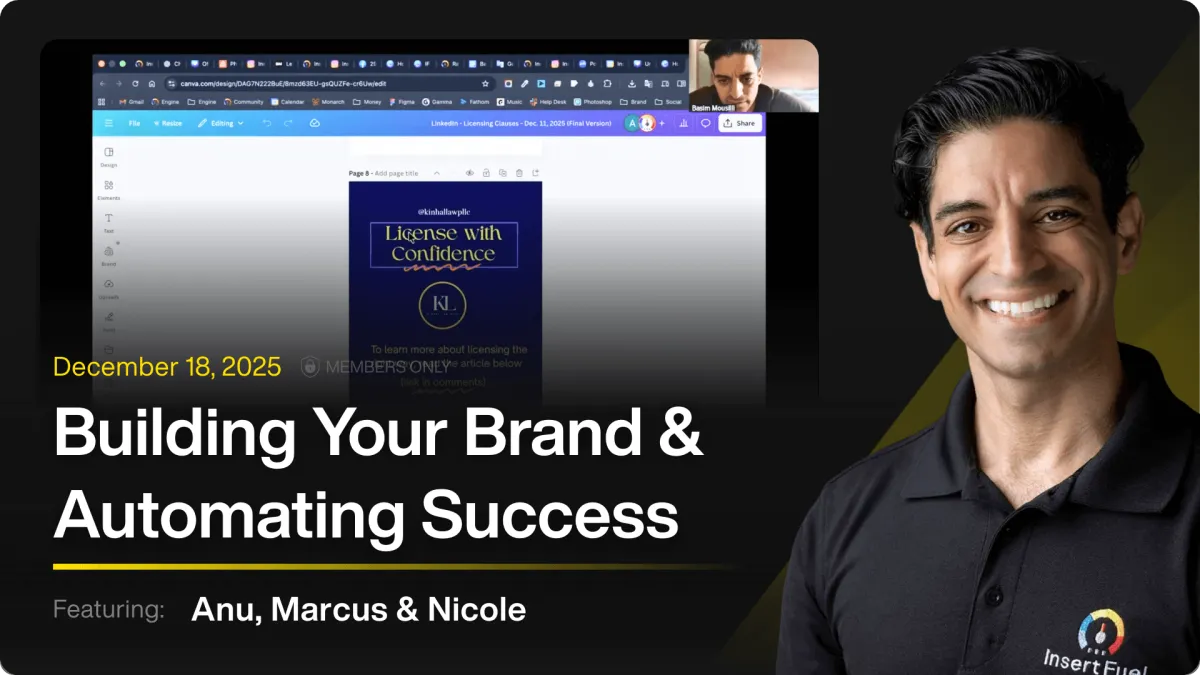 Building Your Brand & Automating Success