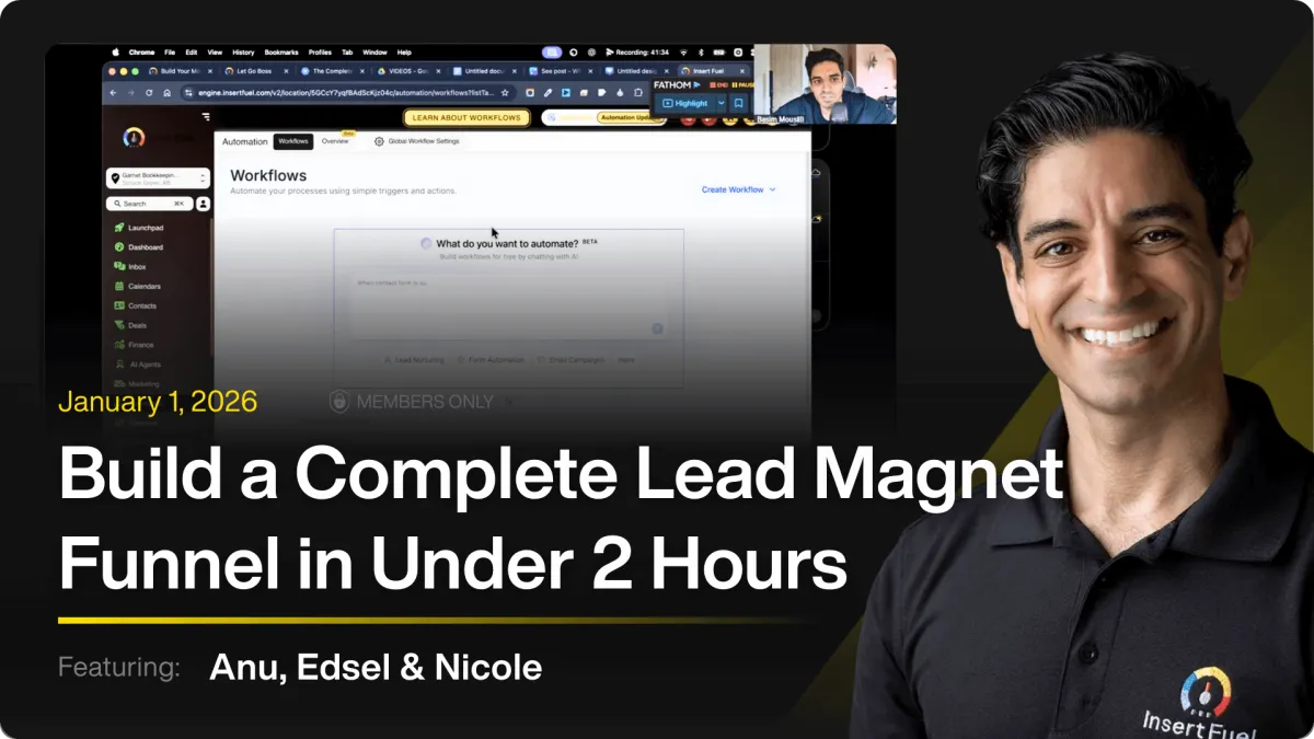 Build a Complete Lead Magnet Funnel in Under 2 Hours