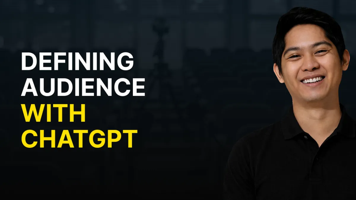 Defining the Audience & Offer Using ChatGPT