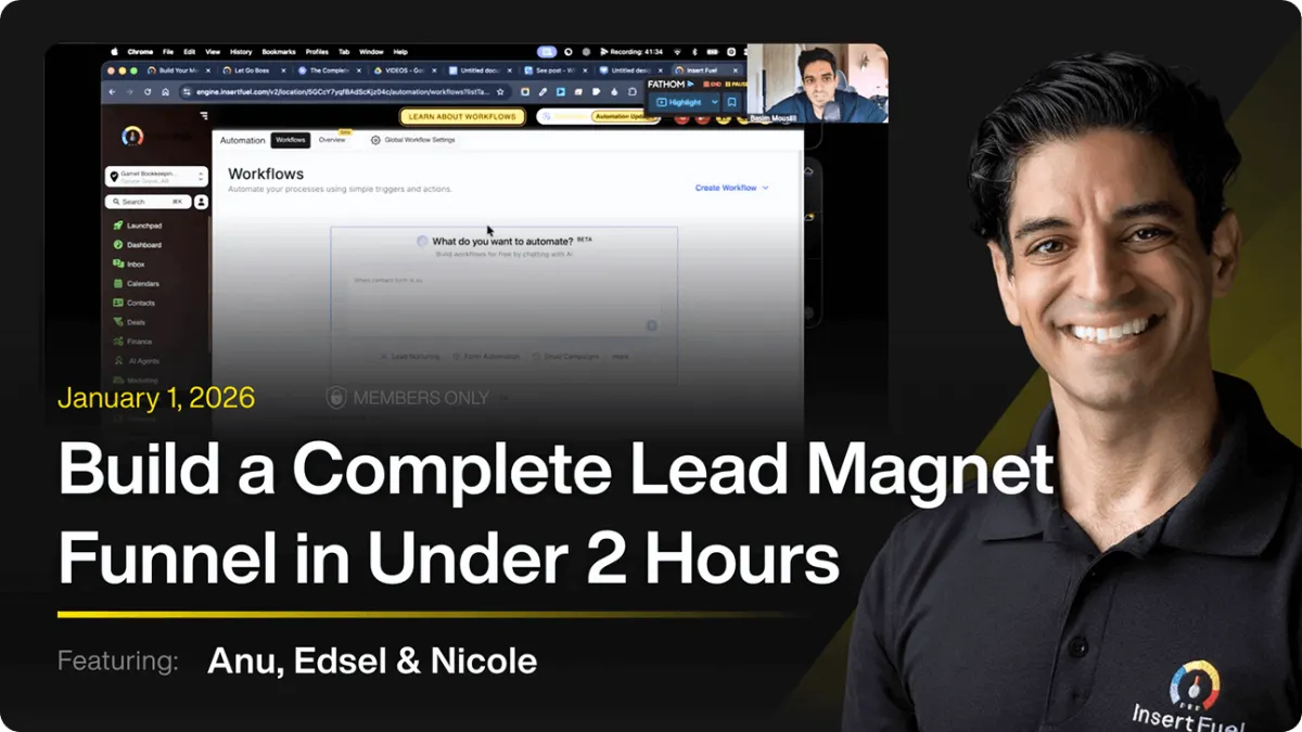 Build a Complete Lead Magnet Funnel in Under 2 Hours