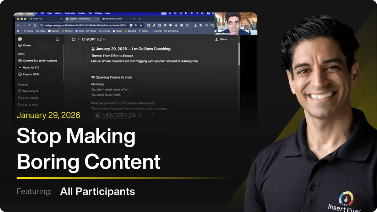 Stop Making Boring Content