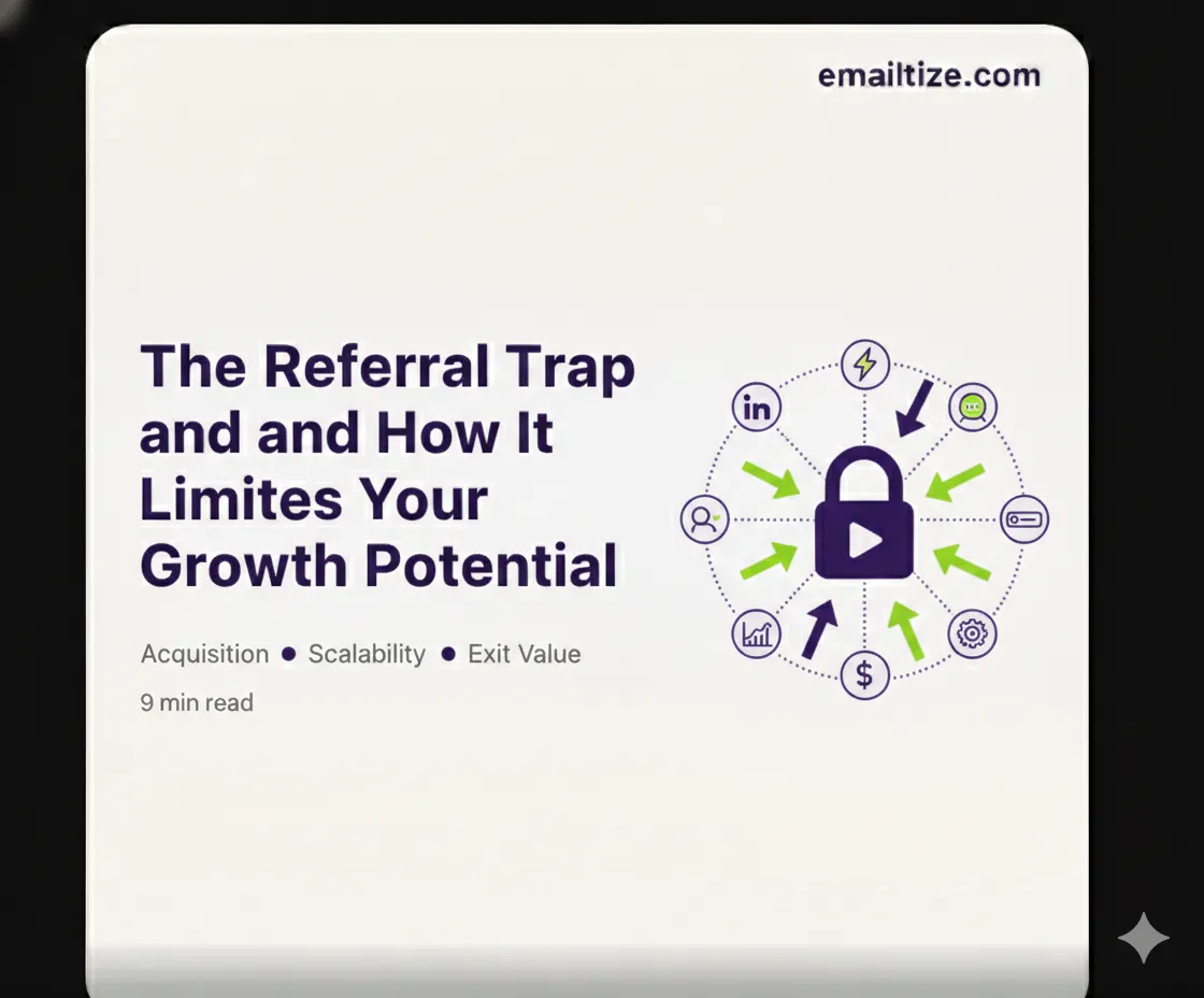 The Referral Trap and How It Limits Your Growth Potential