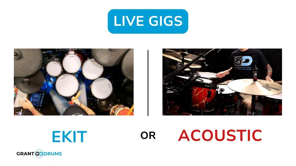 Clash of the Kits: Electronic vs. Acoustic Drums