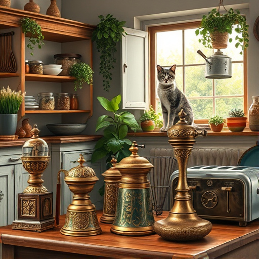 Alt Text: A hyperrealistic blog cover image illustrating 'DIY vs Professional Kitchen Remodeling' with a split scene. On the left, a vibrant DIY kitchen features splashes of colorful paint, mismatched charming furniture, and scattered tools, conveying a creative chaos. Quirky details include hanging herbs, a whimsical chalkboard, and a playful cat on a windowsill, enhancing the inviting atmosphere. On the right, a sleek, polished professional kitchen showcases pristine white cabinetry, elegant granite countertops, and integrated state-of-the-art appliances. Sophisticated elements like potted succulents and stylish bar stools add luxury. The background transitions from a sunlit DIY ambiance with warm yellows and rich greens to a soft, ambient lighting effect in cool grays and whites on the professional side, creating a harmonious contrast that celebrates both creative and precise approaches to kitchen remodeling.