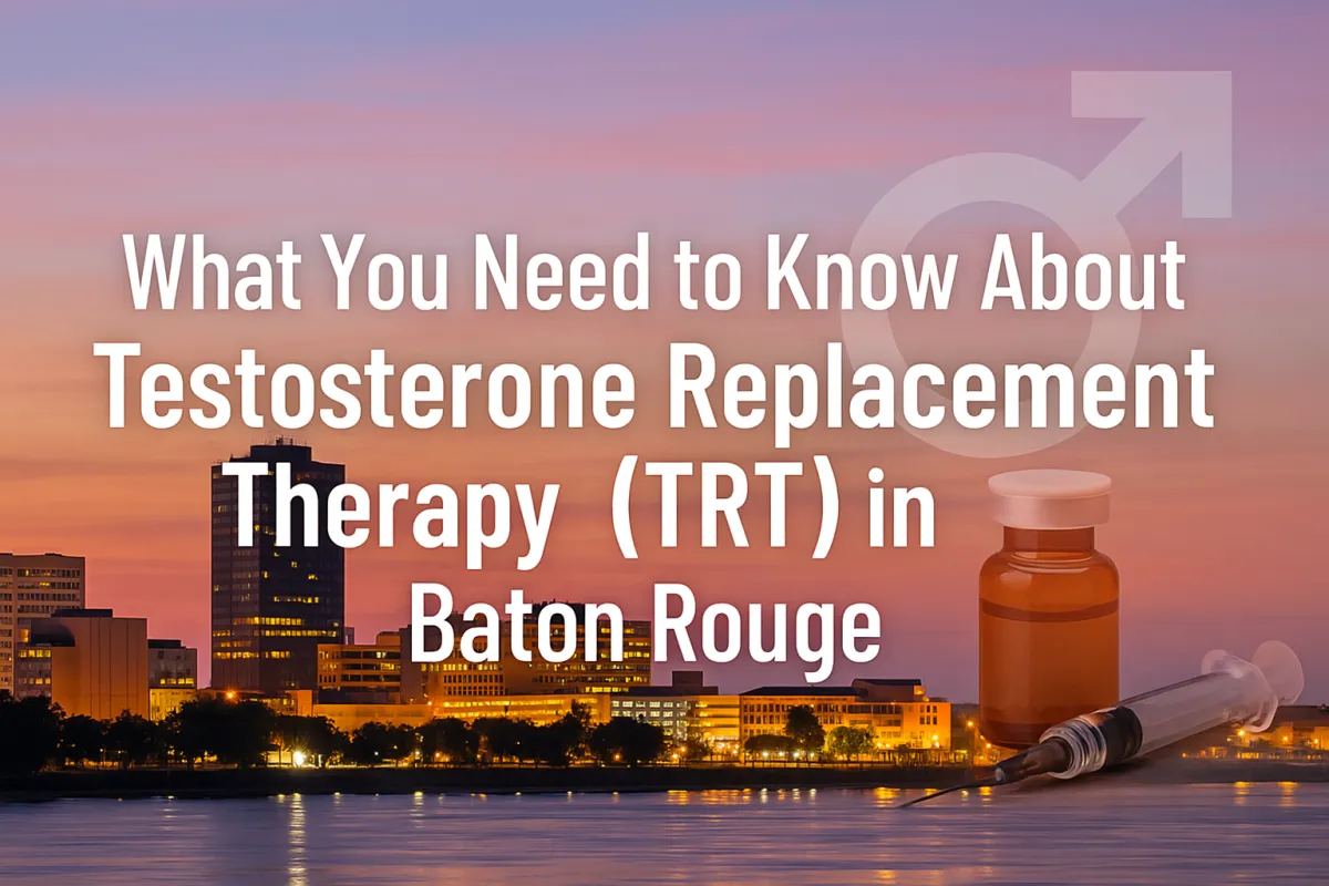 What You Need to Know About Testosterone Replacement Therapy (TRT) in Baton Rouge